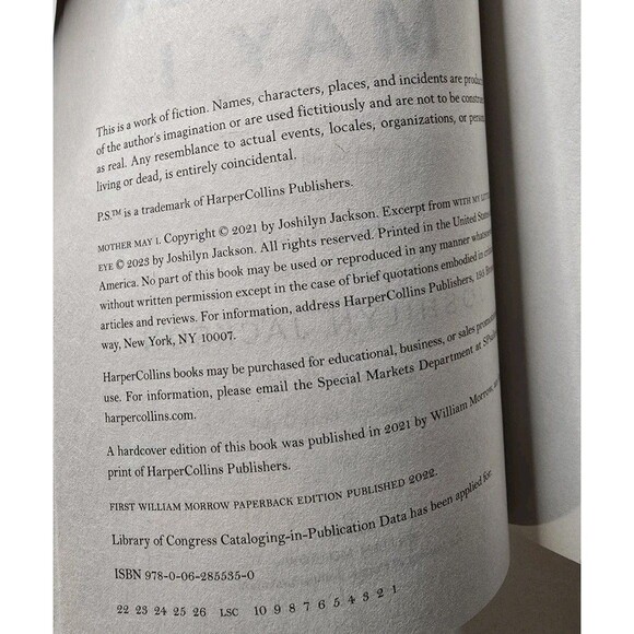 Mother May I: A Novel - 9780062855350, Joshilyn Jackson, paperback - Picture 2 of 5